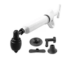 Toilet Plunger Air High Pressure Drain Blaster Manual Pump Sink Pipe Cleaner