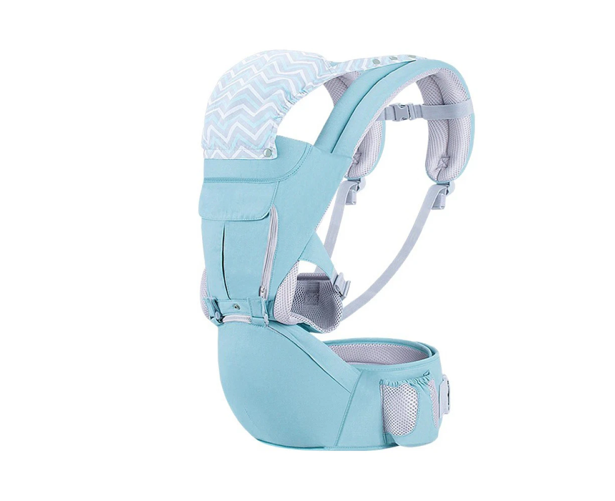 1 Piece Baby Carrier,6-In-1 Baby Carrier,For Newborns From Birth,Color Blue