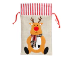 3Pcs Christmas Decorative Supplies Handbag Children's Gift Bag Candy Storage Bag