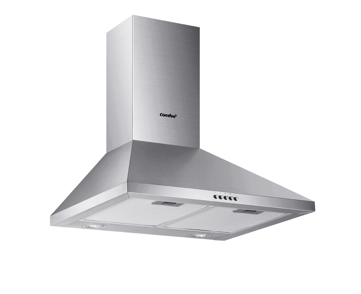 Comfee Rangehood 600mm Range Hood Stainless Steel Home Kitchen Canopy Vent 60cm