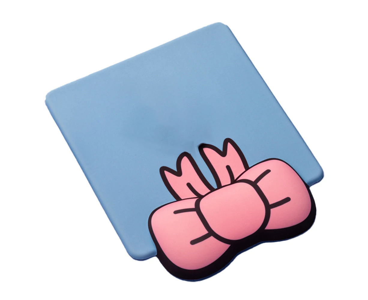 Mouse Pad with Wrist Support, Pain Relief Ergonomic Mouse Pad, Non-Slip Base for Home Office Gaming blue