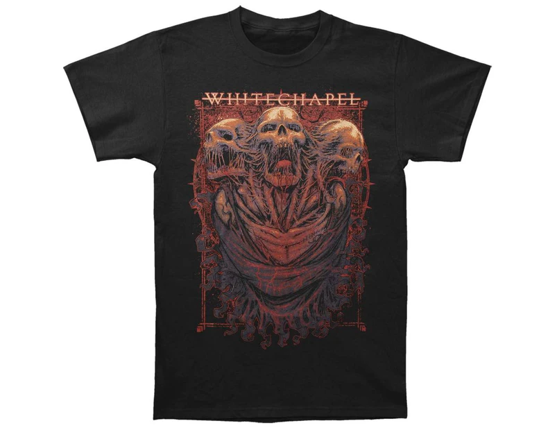 Whitechapel Three Skulls T-shirt - Black