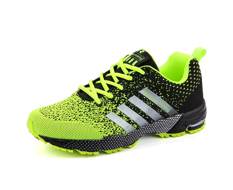 Women Running Shoes Breathable Outdoor Sports Shoes Lightweight Sneakers - Green