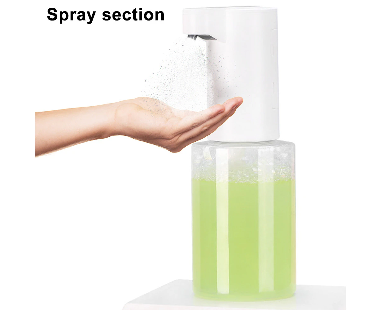 Automatic Soap Dispenser, Infrared Motion Sensor,Waterproof,Hand-Free Electric Soap Dispenser For Home,School,Office,Bathroom,Kitchen,Hotel,Spray Type