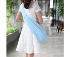 Kbu Hands-free Small Dog Cat Carrier Bag Travel Double-sided Pouch Shoulder Tote-Blue - Blue