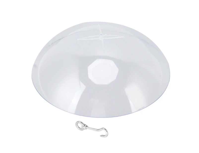 Bird Feeders Protective Cover Prevent Squirrel Clear Bird Feeder Protective Dome Cover for Hanging Bird Feeders