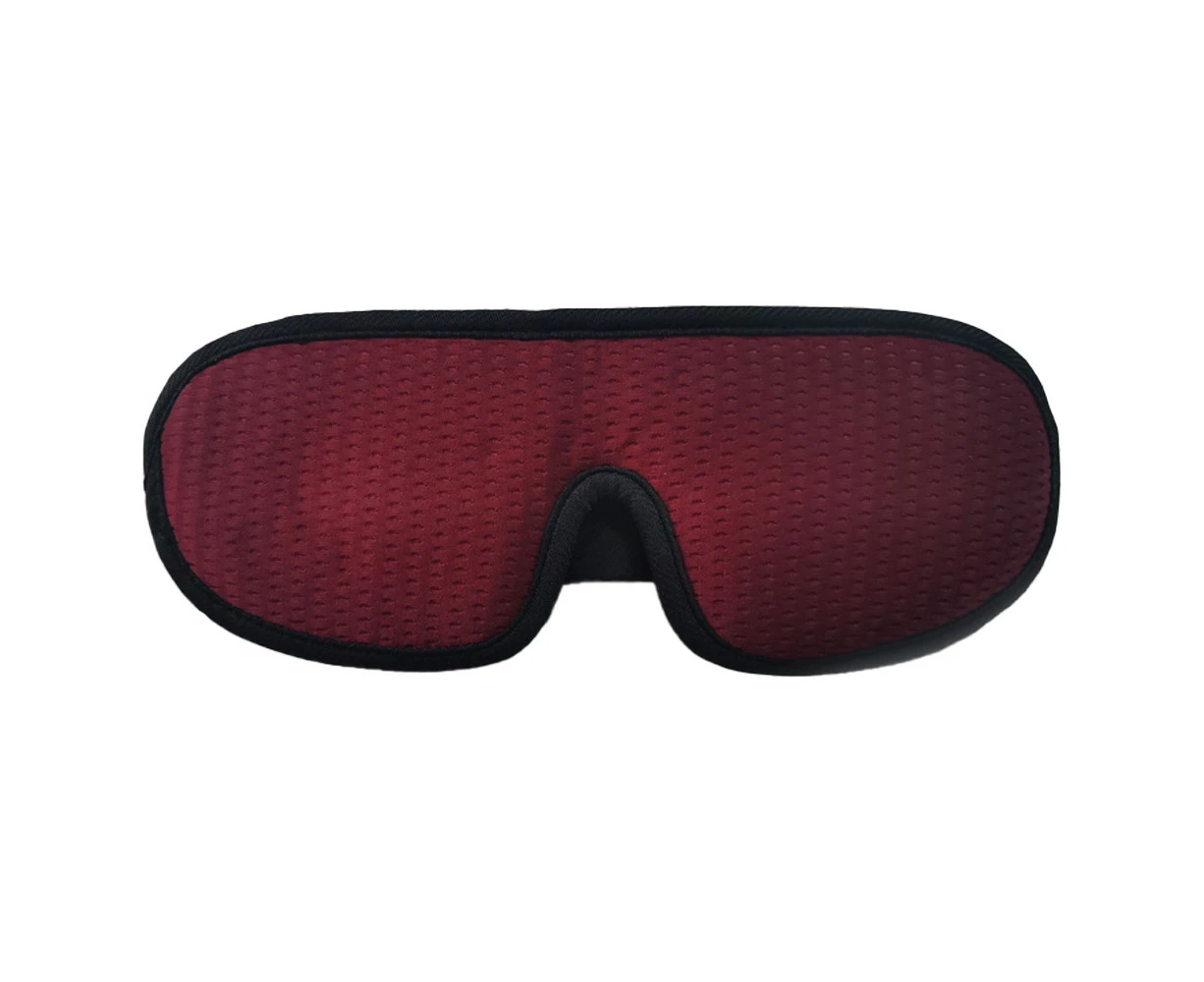 Lights Blockout Sleep Mask for Men Women, Eye Cover for Travel/Nap/Night Sleeping,Comfortable and Breathable - Fuchsia