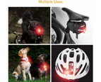 Usb Rechargeable Led Bike Tail Light 2 Pack, Bright Bicycle Rear Cycling Safety Flashlight, 330Mah Lithium Battery, 4 Light Mode Options