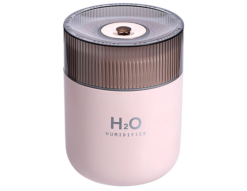 Mini Humidifiers for Home, Cool Mist Air Humidifier with Night Light, Whisper Quiet USB Humidifiers pink