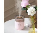 Mini Humidifiers for Home, Cool Mist Air Humidifier with Night Light, Whisper Quiet USB Humidifiers pink