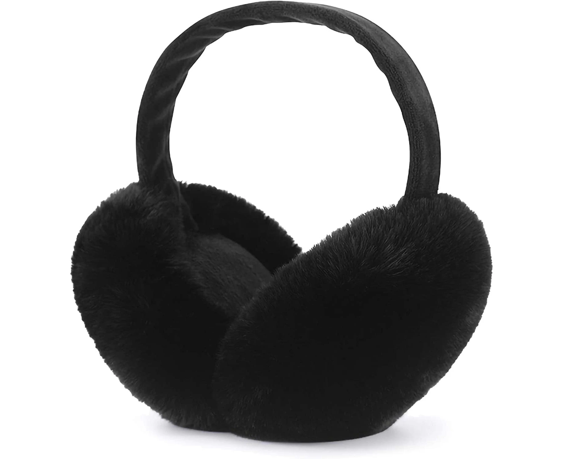 Winter Ear Muffs Faux Fur Warm Earmuffs Cute Foldable Outdoor Ear Warmers Warm Earmuffs For Women Girls