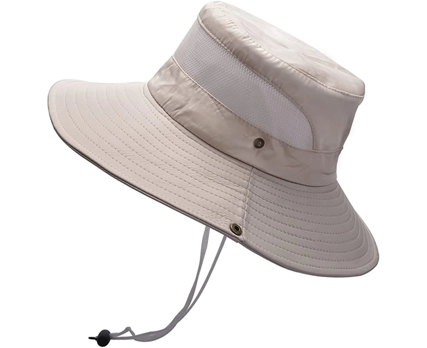 Women Fishing Sun Hat Men Summer UV Protection Bucket Hats Mesh Ventilated Outdoor Hiking Gardening Beach Lawn Hat