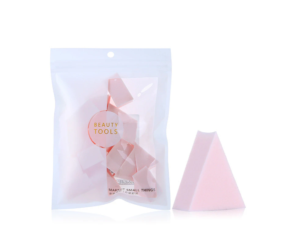 triangle puffMakeup Sponge - Shaped Candy Puff Cans Blending Sponges for Dry & Wet Use Beauty Foundation Mixing Sponge