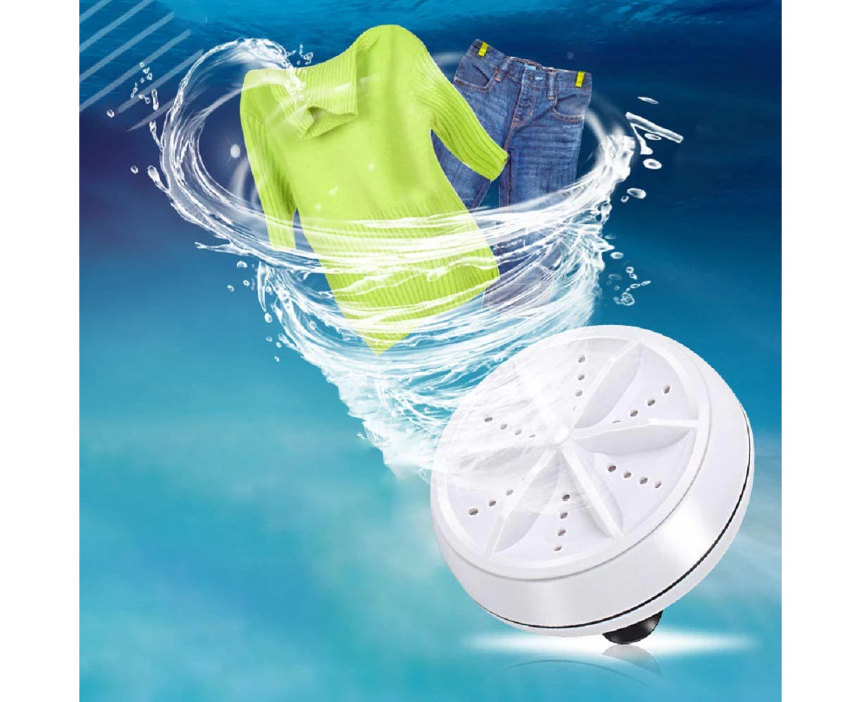 Portable washing machine, automatic portable ultrasonic washing machine - portable mini folding washing machine