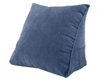 Triangular wedge pillow, backrest pillow for reading, backrest positioning, backrest pillow