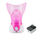 Facial Steamer Professional Steam Inhaler Facial Sauna Spa Mask Moisturizer - , Diffuser Skincare,Pink