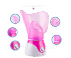 Facial Steamer Professional Steam Inhaler Facial Sauna Spa Mask Moisturizer - , Diffuser Skincare,Pink