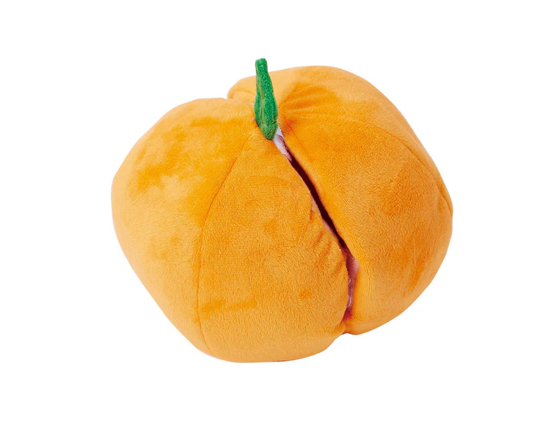 Petio Add Mate Big Fruit Dog Toy - Orange