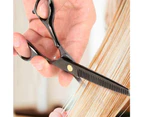 Professional Hair Scissors -VERY SHARP- Barber Hair Cutting Scissors 5.5-inch Razor Edge Hair Cutting Shears with Fine Direct Adjustment Knob