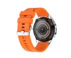 Smart Watch Touch Screen Fitness Tracker Sports Smartwatch Heart Rate Monitor-Orange