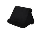Mbg Reading Pillow Stand Mobile Phone Tablet Holder Multi-angle Soft Cushion Pad-Black - Black