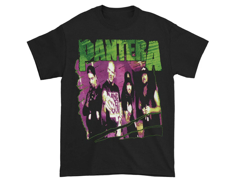 Pantera Group Sketch T-shirt - Black