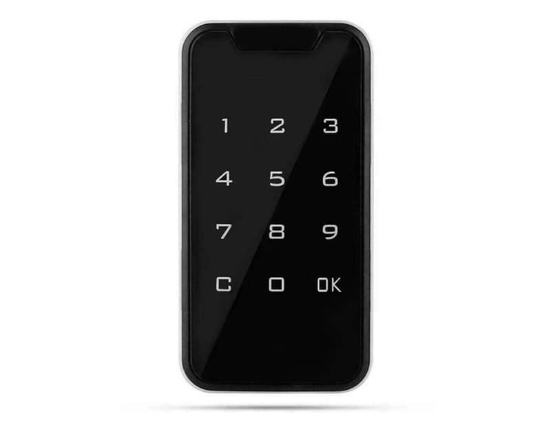 Electronic Digital Smart Password Keyless Door Lock Code Keypad Touch Screen