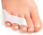 4 pairs Toe Spreader Small Toe, Silicone Toe Spacer for Overlapping Toes