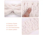 3 Pcs Spa Headbands Microfiber Bowtie Headbands Makeup Headband