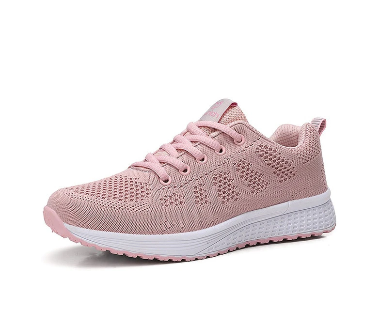 Women Shoes Summer Air Mesh Sport Aqua Shoes Outdoor Women's Quick Dry Water Shoes Sneakers unisex running shoes - Pink