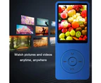 MP3 Player, Music Player with 16GB Micro SD Card, Build-in Speaker/Photo/Video Play/FM Radio/Voice Recorder/E-Book Reader, Supports Up To 128GB