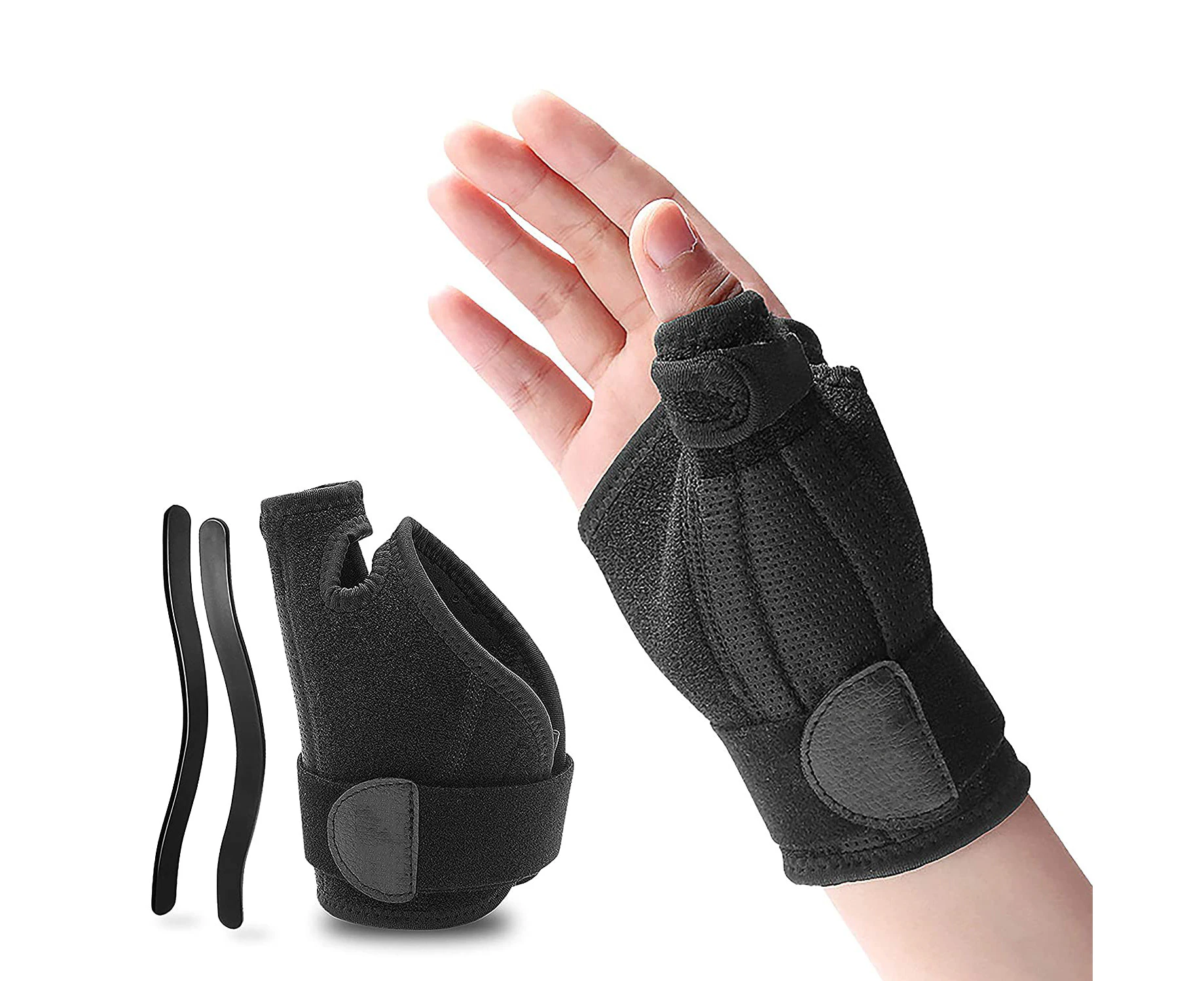 1Pc Thumb Brace, Wrist Support Thumb Splint For Men Women, Wrist/Thumb Stabilizer For Sprains Arthritis Tendonitis Carpal Tunnel Pain Relief Recovery