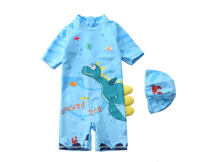Shorty Wetsuit Swimwear for Boys Baby Swimsuit Surfing Diving Suit for Kids Beach Wear One Piece Bodysuit Rush Guard A4