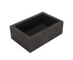 Pure Graphite Ingot Mold Crucible Mould For Melting Casting Refining Gold Silver Aluminum Copper Brass 7500G