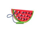 Strawberry Fruit Wooden Lacing Puzzle Threading Toy Early Learning Kids Gift 1#