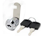 Security Mailbox Lock Stainless Steel Cabinet Drawer Cabinet Cam Lock with Same Keys 20mm Drawer Lock