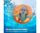 Kids Swimming Goggles, UV Protection Swim Goggles, Fog Free Clear Swim Goggle Lenses, Children Girls Boys Early Teens