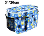Baby Stroller Organizer Bag for Mom, Baby Trolley Bag - Compatible with Most Stroller - Multifunctional Large Capacity 31x20x15 cm
