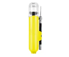 Portable Ball Pump Quick Inflation Easy to Use Long Service Life Practical Hand Inflator for Basketball-Yellow - Yellow