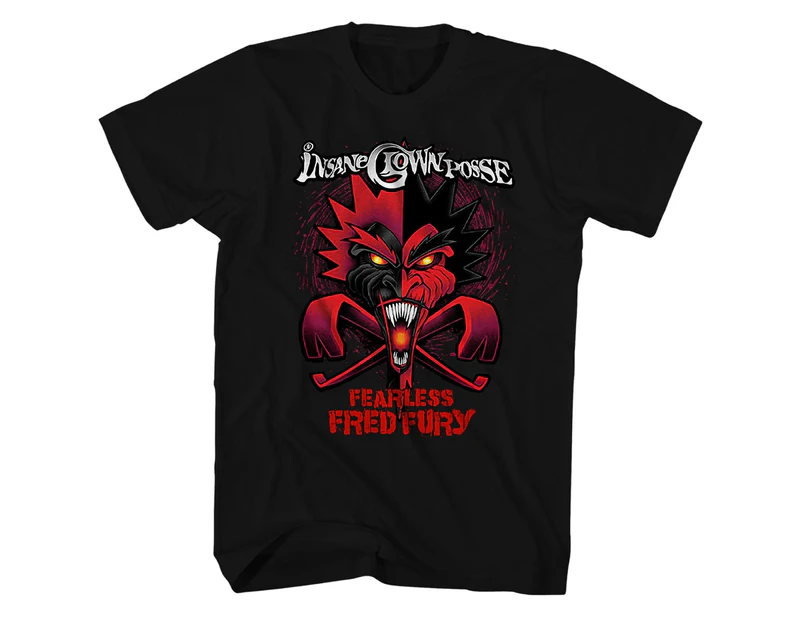 Insane Clown Posse T Shirt Fearless Fred Fury Album Art Insane Clown Posse Shirt - Black