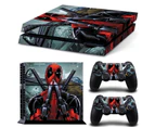 PS4 Skin Vinyl Decal Cover for Sony Playstation Game Console + PS4 Controllers Sticker - TN-PS4-9331