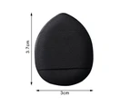 SunnyHouse Cosmetic Puff Precise Washable Sponge Foundation Concealer Cosmetic Puffs for Gift-Black