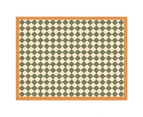 Checkerboard Tablecloth, Table Cloth Household Rectangular Decorative Tablecloth Homestay Cloth Art,Style2