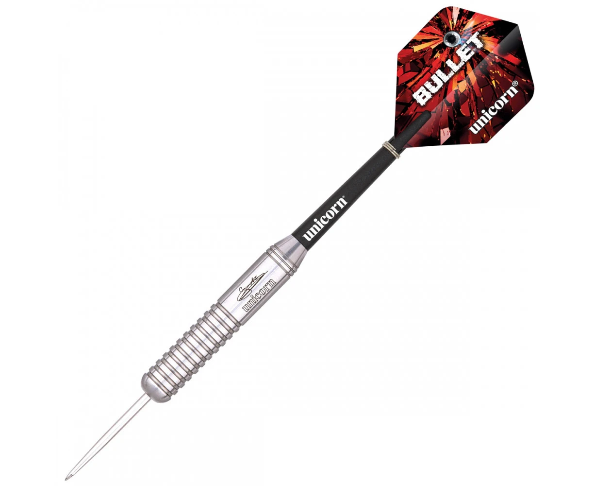 Unicorn Gary Anderson Bullet Darts (Silver/Black/Red) - RD1669