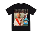 QUEEN ELIZABETH II T-shirt - Black