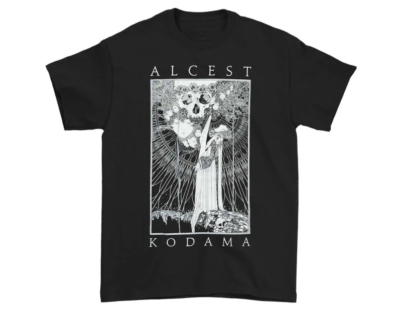 Alcest Kodama Faces Tee T-shirt - Black