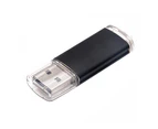 128MB USB 2.0 Disk Flash Drive Memory Storage Thumb Stick for PC Laptop - Black