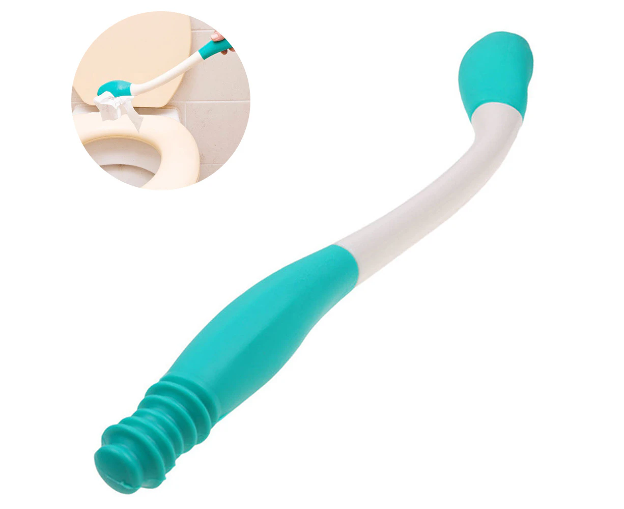 1Pcs Toilet Aid Tool, Long Reach Comfort Wipes, Extend Over 40Cm Grip