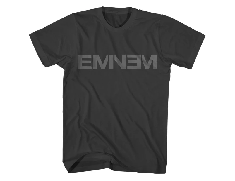 Eminem T Shirt Official Logo Eminem Shirt - Black