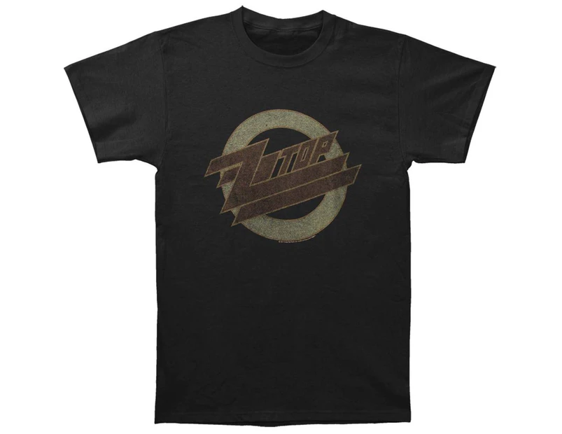 ZZ Top Logo Fade T-shirt - Black